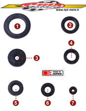 HONDA CB 350 CL 350 1972/1975 POCHETTE JOINT SPI BAS MOTEUR