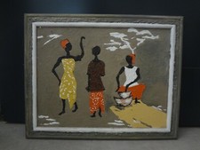 TABLEAU PEINTURE COUTEAU HUILE