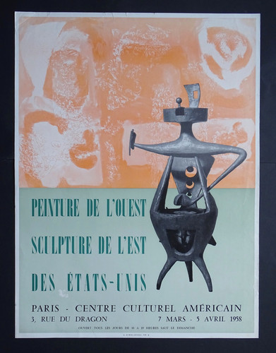 Affiche originale 1958 - originale,
