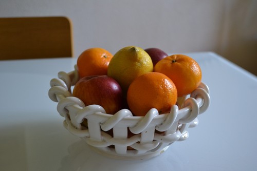 Corbeille coupe fruits - coupe,