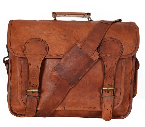 Sac messager cuir vintage - sac,