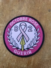 patch CRS 82 FAR forces action rapide police nationale octobre rose 2025