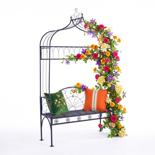 Arche roses treillis de - arche, roses,