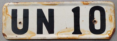 Rare ancienne plaque - ancienne,