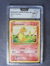 Carte Pokemon - PCA 25th - Charmander 214/250 Au Beau Jeu - 9/108 XY Evolutions