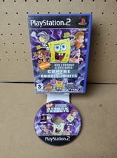 Bob L'éponge Contre Les Robots-jouets Ps2 Jeu Jeux Sony Playstation 2