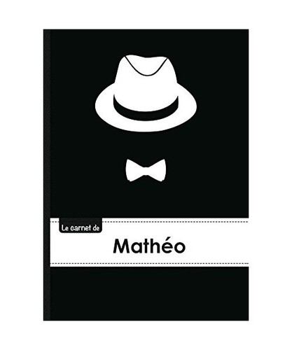 Carnet mathéo lignes - le, de