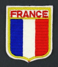 Ecusson brodé (patch／crest embroidered) ♦ FRANCE