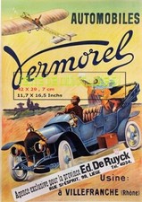 Automobilia - Auto Vermorel  Villefranche 69- agent en Belgique  -  A3 plastifié