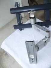 Support TV mural Vogels VFW 432 SILVER + Vogels EFA6875 Adaptateur TV