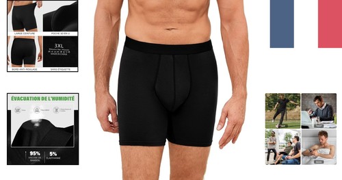Boxers bambou hommes lot - boxers, de