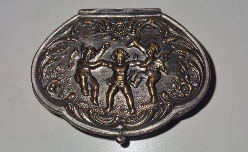 Boîte bijoux xixe bronze - bijoux,