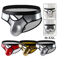 Slip À Poche Bombée Pour Hommes Sous-Vêtements Culotte Sexy Doux Taille /