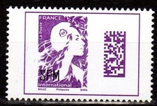 Timbre Saint-Pierre et Miquelon 2025 Marianne de l'Avenir Lettre internationale 