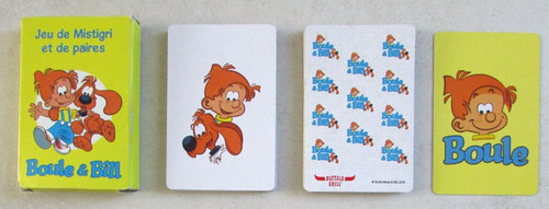 Jeu mistigri de paires - mistigri,