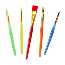 Kit de 5 Pinceaux Colorés