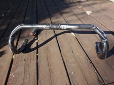 handlebar cintre guidon Itm Unika italmanubri carbone vintage 25.8 mm eroica