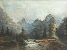 Tableau HST - Paysage de