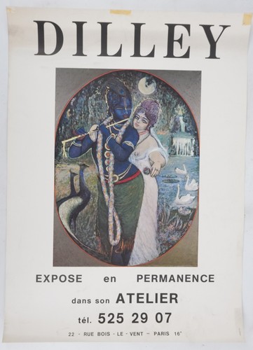 Affiche art dilley duo - [affiche,