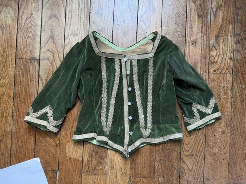 Veste haut ancien femme velour - femme,
