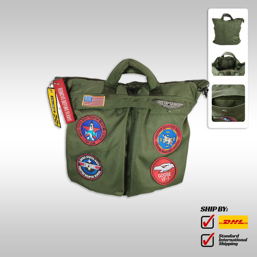 Top gun goose flight helmet - top,