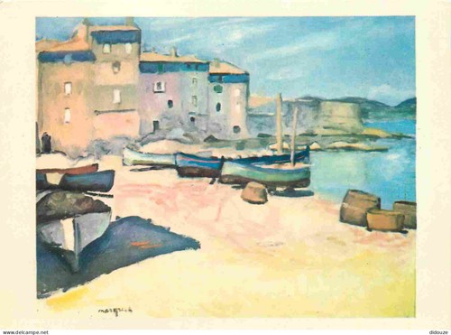 Carte postale art - -, peinture