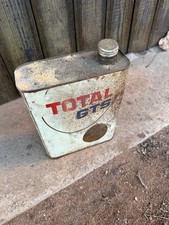 Ancien bidon d'huile TOTAL