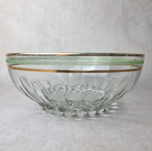 Saladier vintage verre - saladier, en