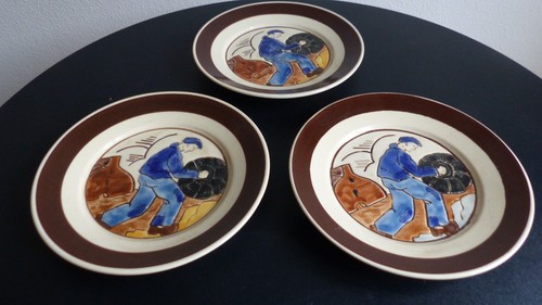 Série assiettes rare - de, 3