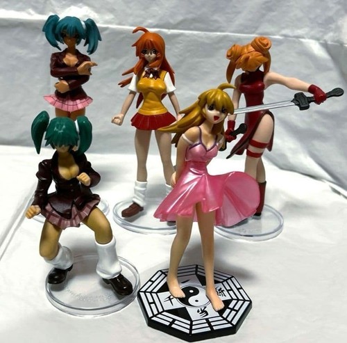 Lot figurines ikki tousen - ikki,