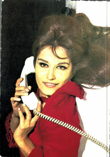 Dalida carte postale - dalida,