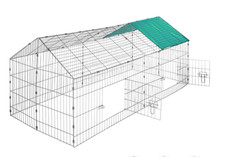 Enclos Parc Cage Clapier extérieur lapin cochon d'inde poule ou autre