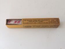 Initiales Broderie Monogramme sur Ruban GE Textile Ancien 