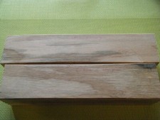 Bois de chène amérique ébénisterie 2 carrelets tournage coutellerie maquette