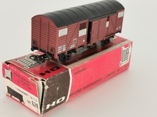 JOUEF 624 ÉCHELLE HO WAGON COUVERT UIC A PORTES COULISSANTES  +++