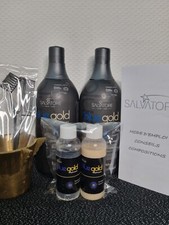 Lissage Tanin SALVATORE Blue Gold Premium 2x100ml + un Pinceau-peigne  OFFERT