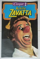 Affiche cirque achille - affiche,