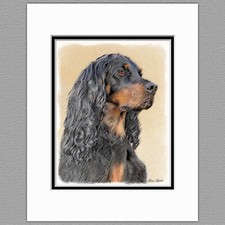 Gordon Setter Dog Original Art