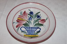 ASSIETTE ANCIENNE GRES EMAILLE