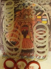FLIPPER ZACCARIA-MAGIC CASTLE-KIT ELASTIQUE SILLICONE TRANSPARENT-PINBALL RUBBER