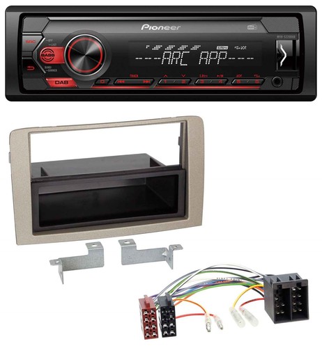 Pioneer dab 1din mp3 - dab, aux