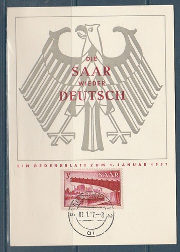 Sarre carte commémorative - carte,