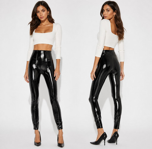 Nwt spanx faux patent leather - spanx,