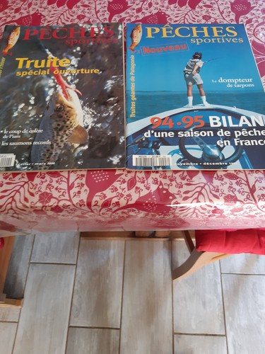 Revues pêche sportives - revues, de