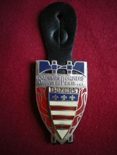 insigne de pompiers pucelle Sapeurs pompiers de Béziers (8T)