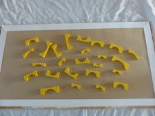 Lego : lot de 25  pont ,arche jaune , diverses tailles pour pirate et autre