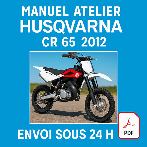 Manuel atelier husqvarna 65 - husqvarna, cr