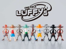 Figurines One Piece - Boite de 10 figurines de Luffy - Archive of Adventure [Vol