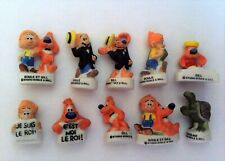 Série complète de 10 fèves