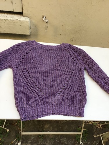 Pull violet lurex bash - bash, taille